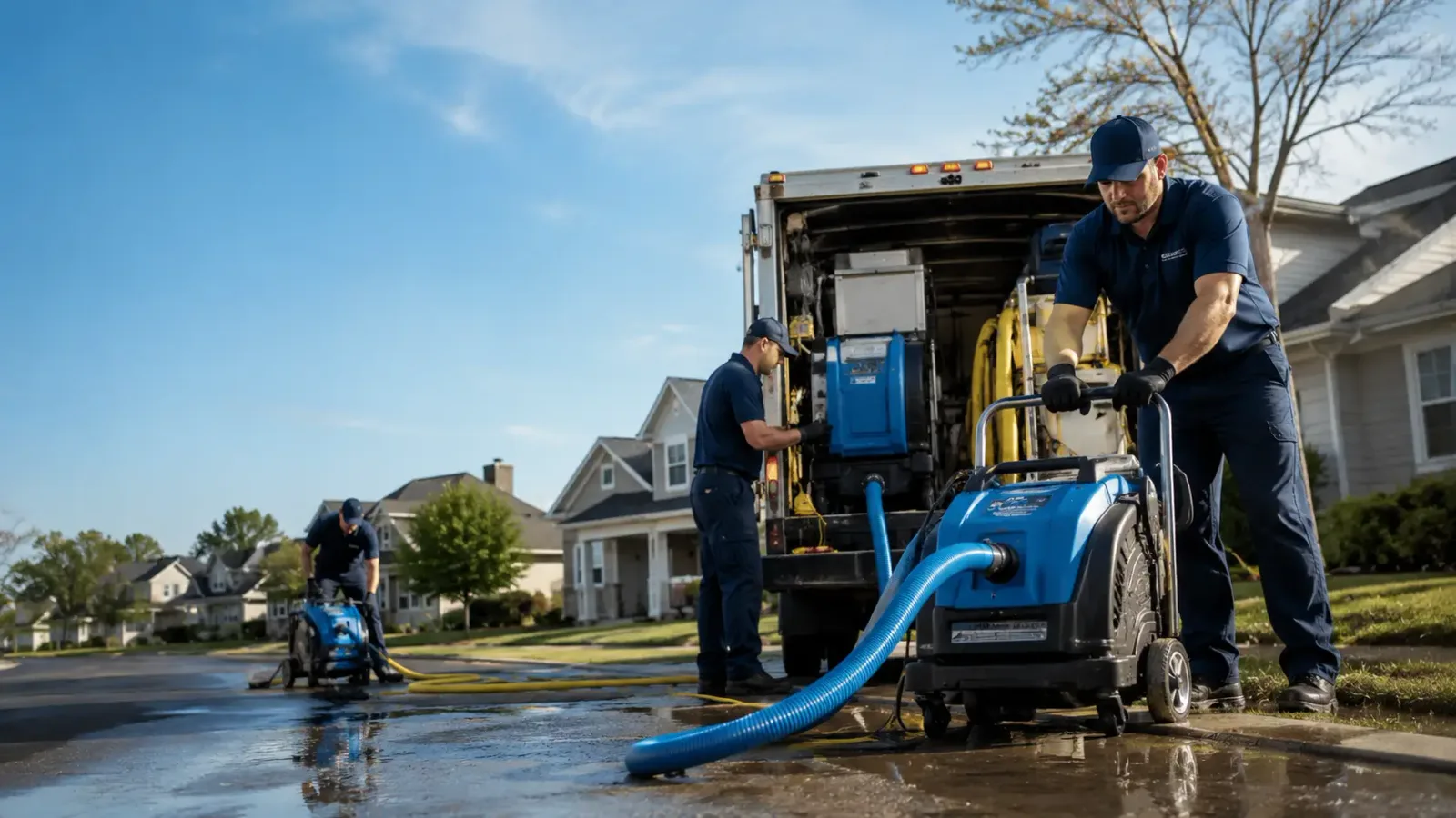 Flood Damage Cleanup in El Indio, TX
